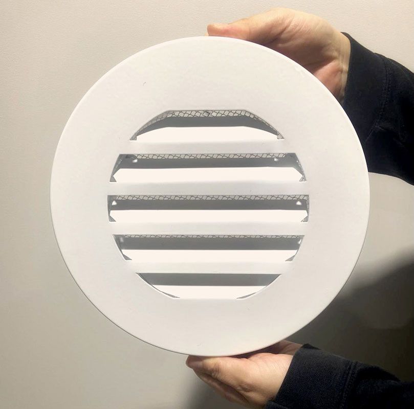 Круглая наружная вентиляционная решетка ФВРК-О