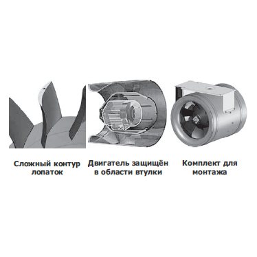 NZL-500 E4 01 вентилятор канальный