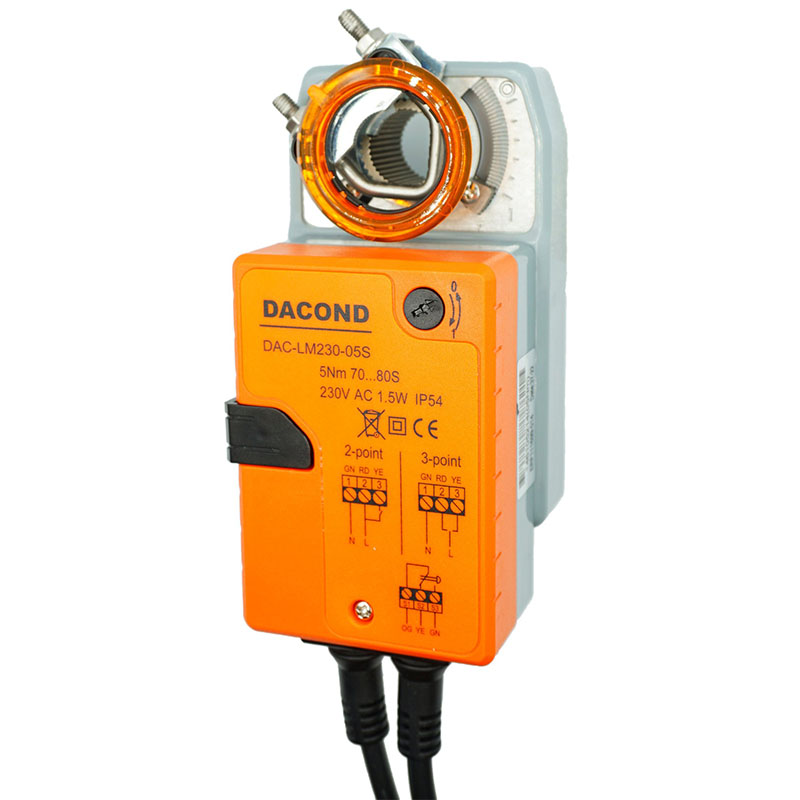 Привод воздушной заслонки DAC-LM24-20SM