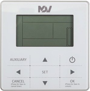 Напольно-потолочный двухтрубный фанкойл MDV MDKH2-V250-R3