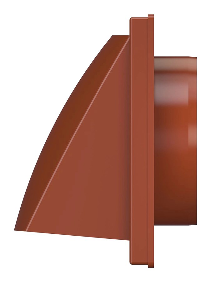 Выход стенной КФВ фланец D100 обратный клапан 150x150 ASA терракотовый ERA