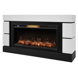 Каминокомплект: Очаг Electrolux EFP/P-3620LS, портал Moderno 42/40/36, белый, р/в