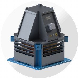 Крышный вентилятор ВКРС №10, Ø1000 мм