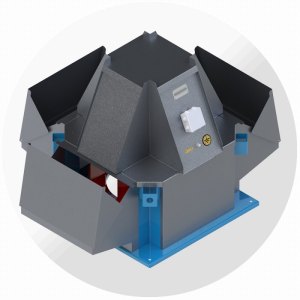 Крышный вентилятор ВКРВ №8, Ø800 мм
