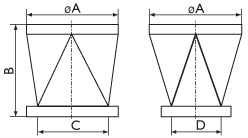Чертёж и присоединительные размеры